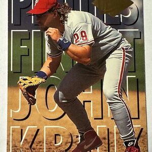 John Kruk (3) - 1994 Fleer #8 / Philadelphia Phillies